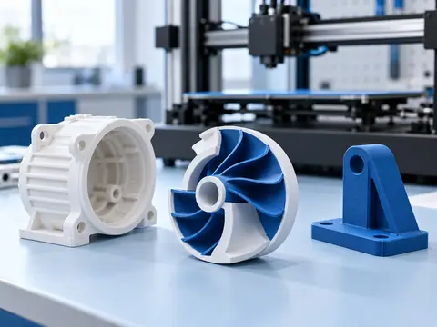 AI 生成的 3D 打印场景示意,并非客户现场或客户标识
